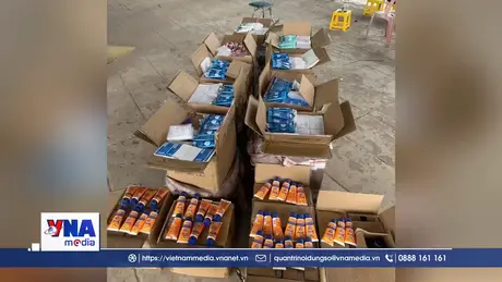 Bắt giữ hơn 17.500 sản phẩm vi phạm tại cửa khẩu Lao Bảo và Cha Lo