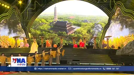 Rực rỡ đêm khai mạc Tuần du lịch Ninh Bình 2026