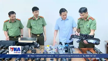 Khởi tố nhóm thanh niên chế tạo, tàng trữ, bán trái phép vũ khí quân dụng