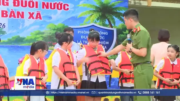 Chung tay trang bị kỹ năng bơi và phòng, chống đuối nước cho trẻ em