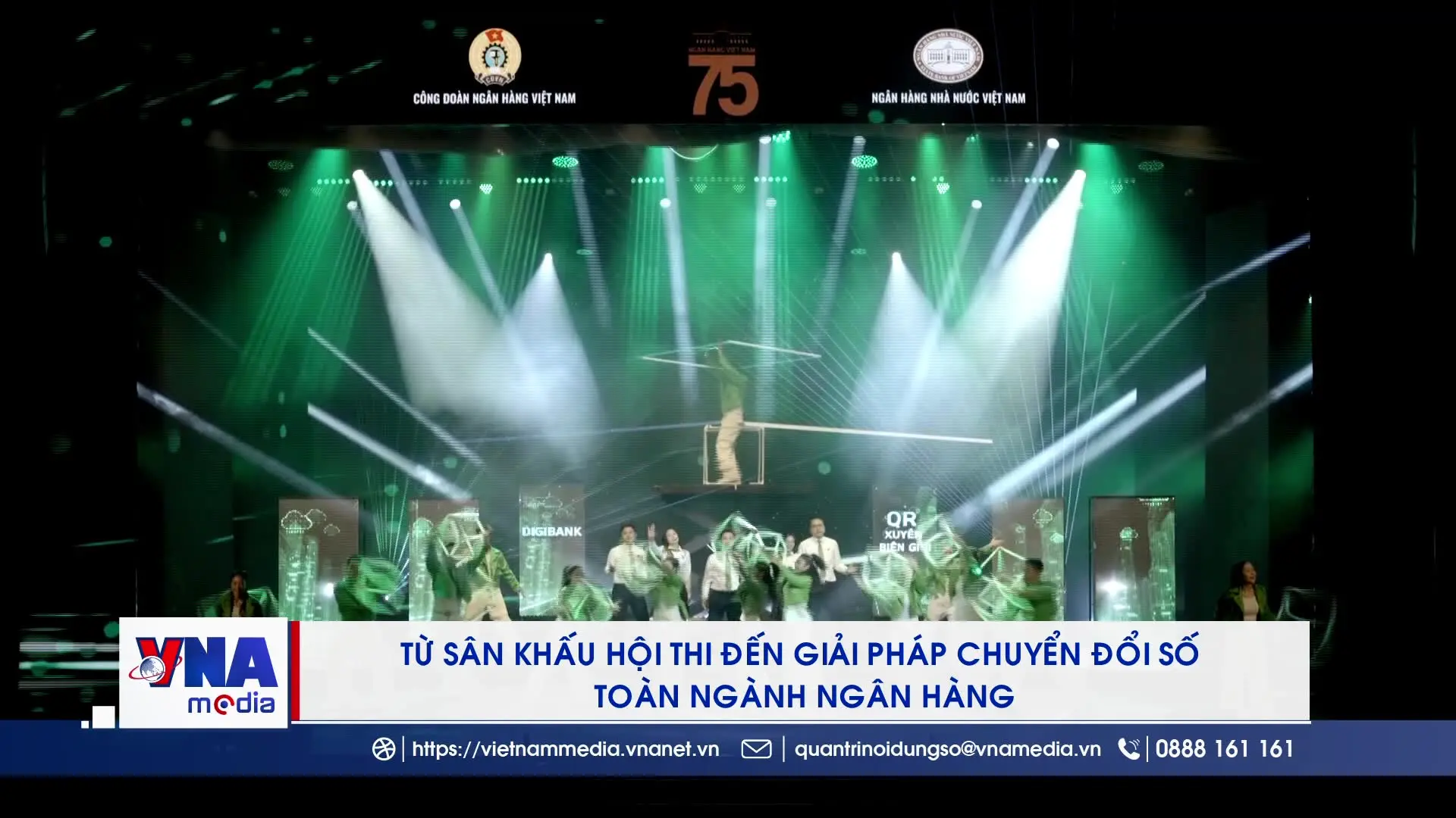 Từ sân khấu hội thi đến giải pháp chuyển đổi số toàn ngành ngân hàng