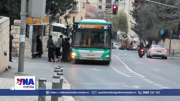 Israel thúc đẩy “cách mạng xe buýt điện”