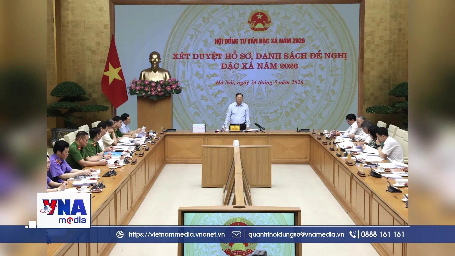 Trạm tin chiều ngày 24/5/2026: Đánh giá công khai, minh bạch, thận trọng từng trường hợp đề nghị đặc xá