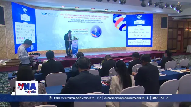 Khai mạc Tuần lễ Trọng tài và Hòa giải Việt Nam 2026