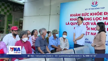 Đồng Tháp triển khai khám sức khỏe định kỳ cho người dân trên địa bàn