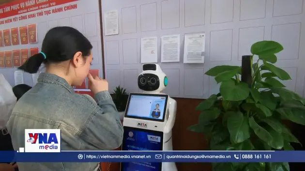 Robot trợ lý ảo hỗ trợ hành chính công