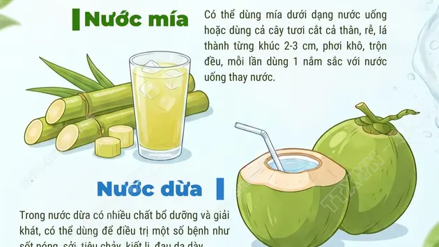 Tìm hiểu những loại nước giải khát tốt cho sức khỏe trong mùa hè