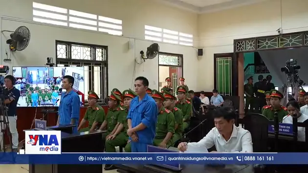 56 năm tù cho hai đối tượng dùng súng cướp ngân hàng