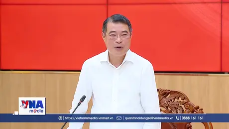 Thủ tướng Lê Minh Hưng làm việc với Ban thường vụ Thành ủy Cần Thơ