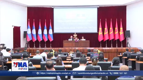 Việt Nam - Lào thúc đẩy kết nối thương mại và vận tải