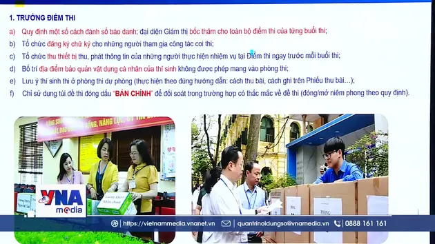 Siết chặt coi thi, đảm bảo an toàn cho kỳ thi vào lớp 10 Hà Nội