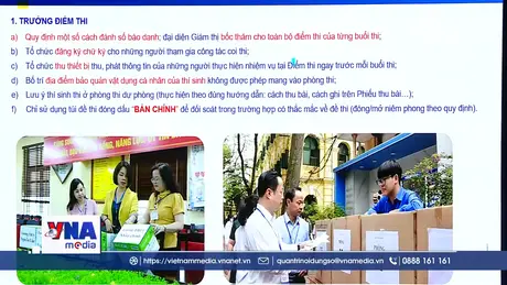 Siết chặt coi thi, đảm bảo an toàn cho kỳ thi vào lớp 10 Hà Nội