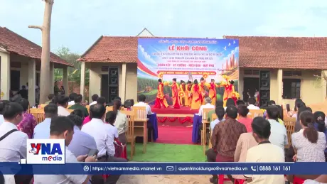 Cải tạo điểm trường bỏ hoang thành điểm sinh hoạt cộng đồng