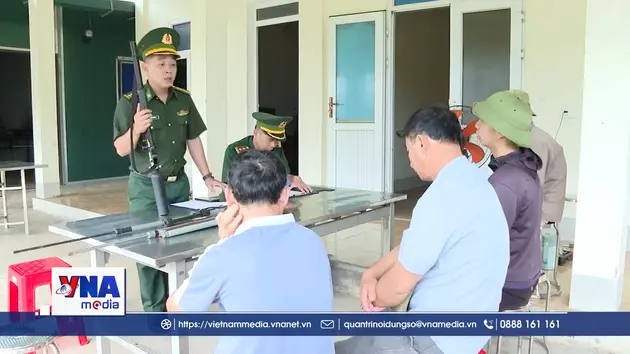Nghệ An nỗ lực thu hồi vũ khí vật liệu nổ
