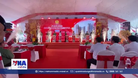 Khởi công xây dựng nhà ở cho lực lượng vũ trang Công an nhân dân