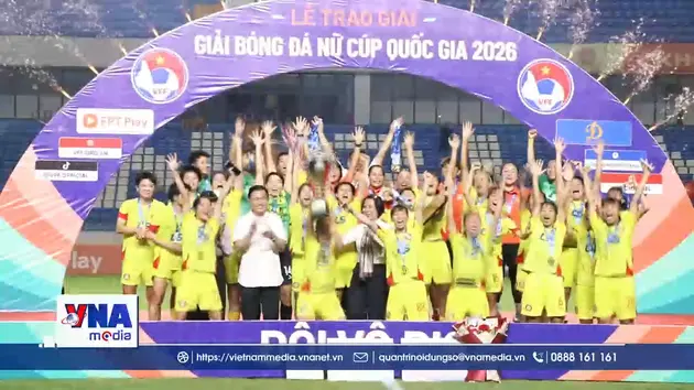 Thành phố Hồ Chí Minh vô địch Giải bóng đá nữ Cúp Quốc gia năm 2026