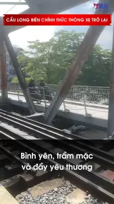 Cầu Long Biên chính thức thông xe trở lại