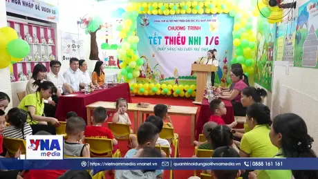 Lạng Sơn: Thăm, tặng quà thiếu nhi tự kỷ, khuyết tật trí tuệ