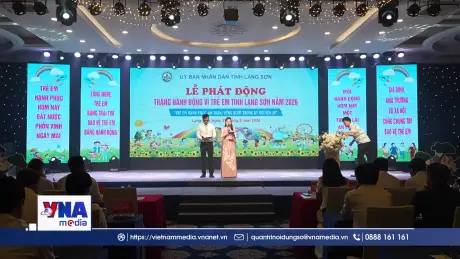 Phát động tháng hành động vì trẻ em ở Lạng Sơn