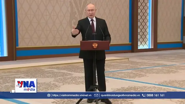 Tổng thống Putin tuyên bố xung đột Ukraine sắp chấm dứt