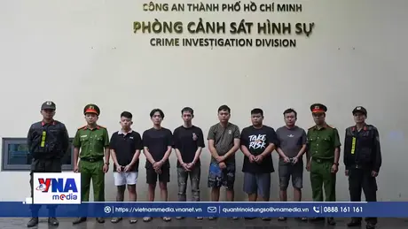 TP.HCM: Bắt giữ 6 đối tượng cướp tiệm vàng sau 48 giờ truy xét