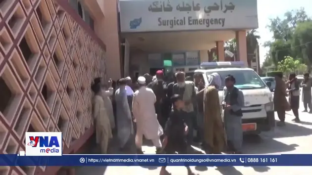 Tai nạn xe tải chở người di cư tại Afghanistan