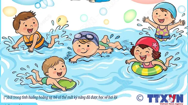 Những quy tắc quan trọng khi cho trẻ đi bơi
