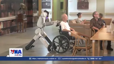 Robot AI bước vào cuộc sống của người cao tuổi Trung Quốc