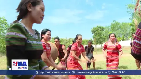 Phát huy nhịp điệu múa, cồng chiêng dân tộc S'tiêng