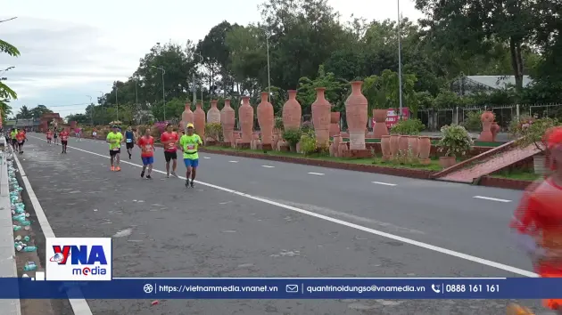 Hơn 2.400 vận động viên tham gia giải Vĩnh Long Marathon 2026