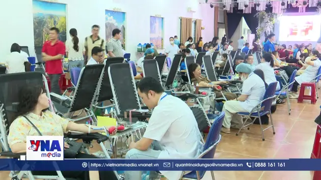 Lan toả phong trào hiến máu cứu người ở vùng biên