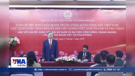 Tổng Bí thư, Chủ tịch nước Tô Lâm gặp gỡ Đại sứ quán, cộng đồng người Việt Nam tại Philippines