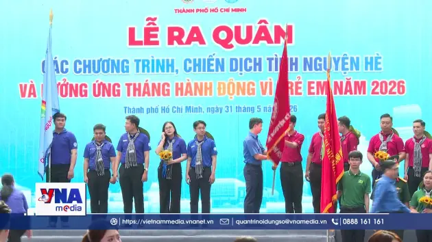 TP.HCM ra quân chiến dịch tình nguyện hè năm 2026