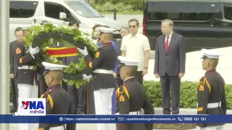 Tổng Bí thư, Chủ tịch nước tưởng niệm anh hùng dân tộc Philippines Jose Rizal