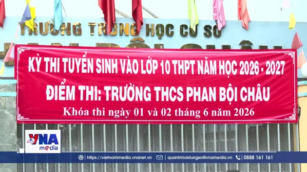 Hơn 151.000 thí sinh tại TP.HCM bắt đầu thi lớp 10 công lập