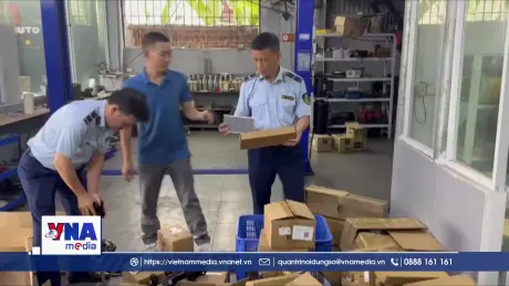 Phát hiện hơn 800 phụ tùng ô tô nghi giả mạo nhãn hiệu