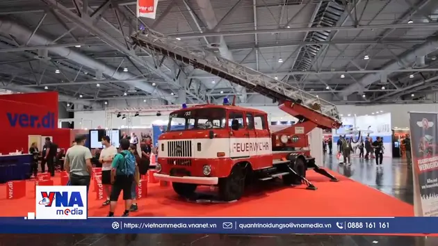 Doanh nghiệp Việt Nam khẳng định năng lực công nghệ tại triển lãm INTERSCHUTZ 2026