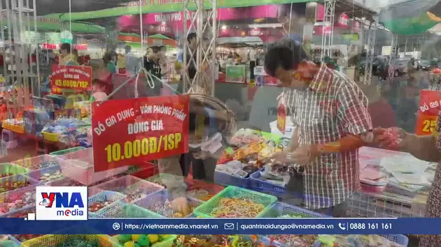 Khai mạc Hội chợ Thương mại quốc tế Tịnh Biên - An Giang