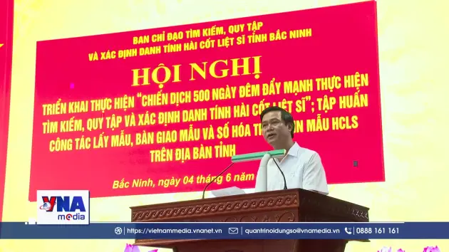 Bắc Ninh phấn đấu hoàn thành việc lấy mẫu trong quý I/2027