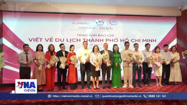 17 tác phẩm xuất sắc đoạt giải báo chí viết về du lịch TP.HCM