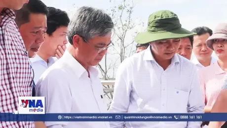 Vĩnh Long khẩn trương duy tu kè sông Cổ Chiên