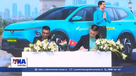 Taxi điện Việt Nam chính thức lăn bánh tại Ấn Độ