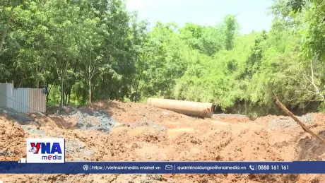 Sạt lở cầu tạm Mã Đà, người dân mong sớm có cầu mới