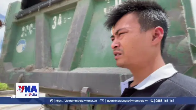 Hà Nội kiểm tra hoạt động vận chuyển vật liệu xây dựng