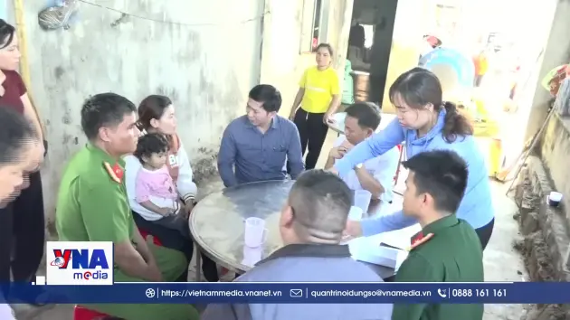 Thăm hỏi gia đình ba nạn nhân tử vong do tai nạn giao thông