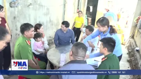 Thăm hỏi gia đình ba nạn nhân tử vong do tai nạn giao thông