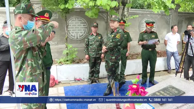 Điện Biên lấy mẫu, số hóa thông tin hài cốt liệt sĩ