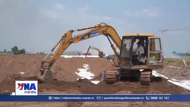Cần Thơ muốn mua cát thương mại cho cao tốc 132km