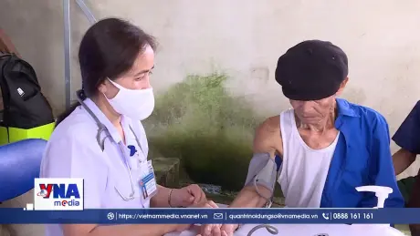 Điện Biên khám và tư vấn sức khỏe miễn phí cho người dân