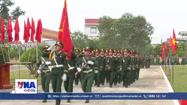Tự hào Chiến sĩ mới của Trung đoàn 24, Sư đoàn 304